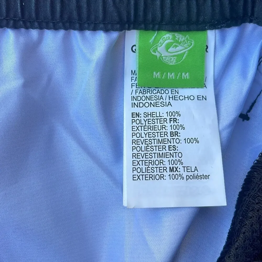 Quiksilver pink & black swim trunks size medium (31) NEW - Picture 5 of 10